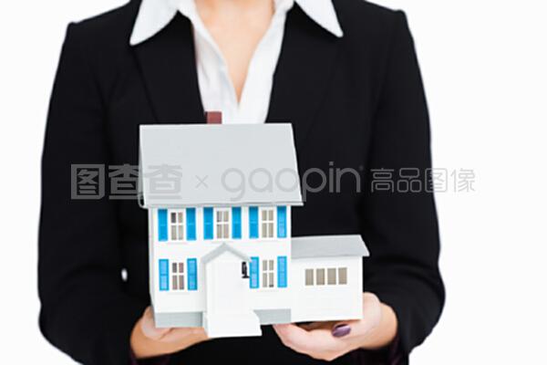 房地產(chǎn)經(jīng)紀(jì)人持有模型房